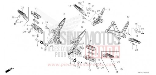 MARCHE CB500FAN de 2022